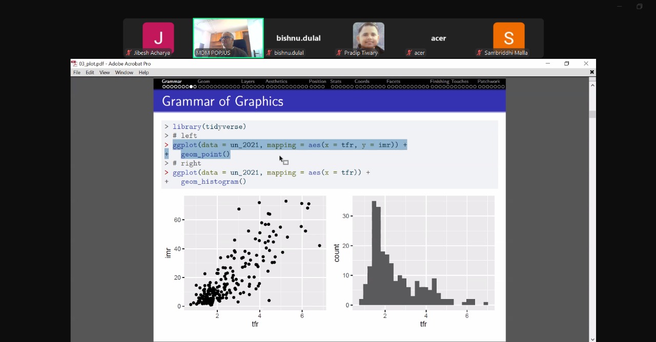 Workshop on Multidimensional Population Projection In Excel And R